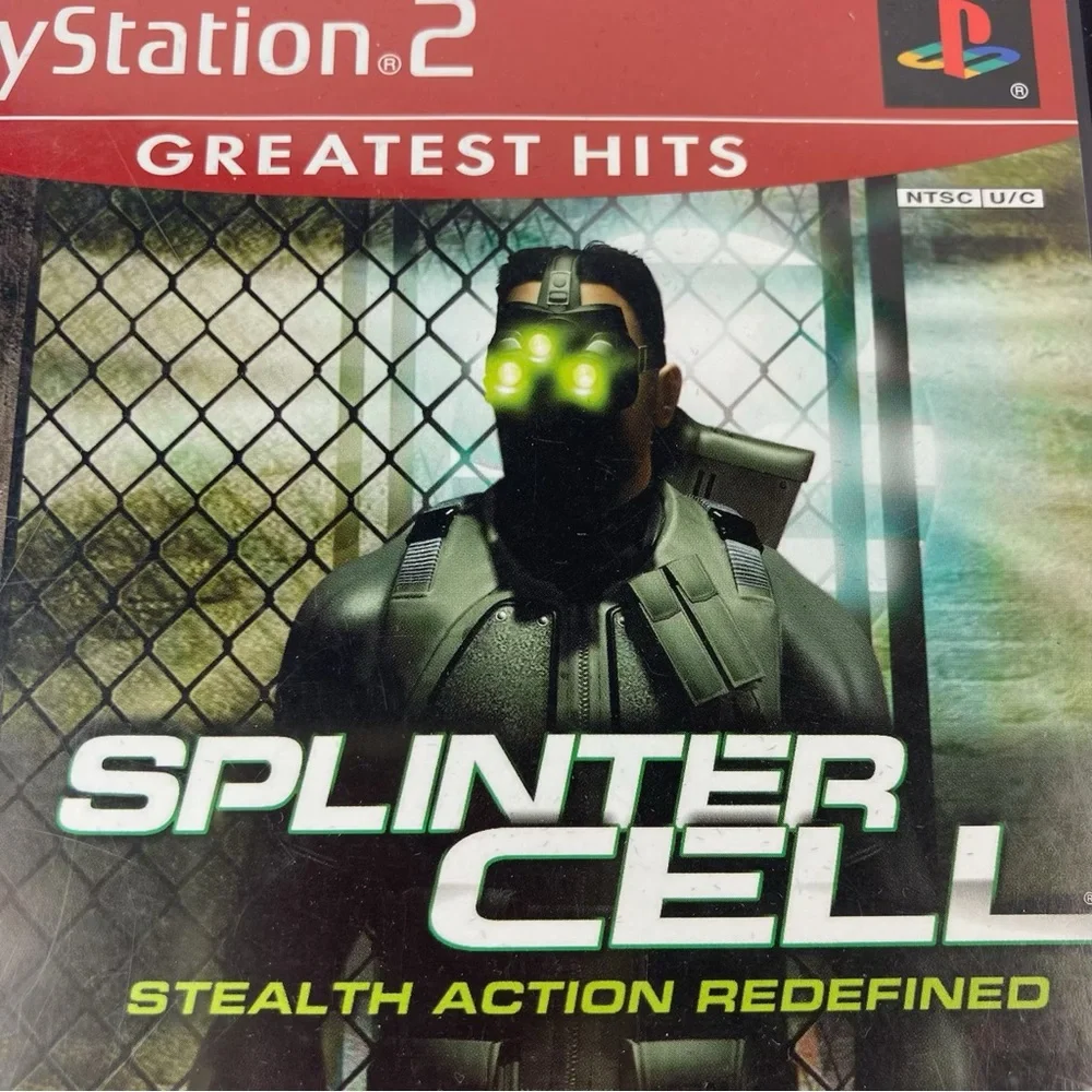 Tom Clancy's Splinter Cell  PlayStation 2 Splinter Cell Stealth Action Redefined